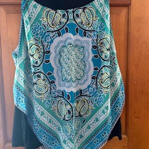 Alyx Paisley Handkerchief style flowing Tank